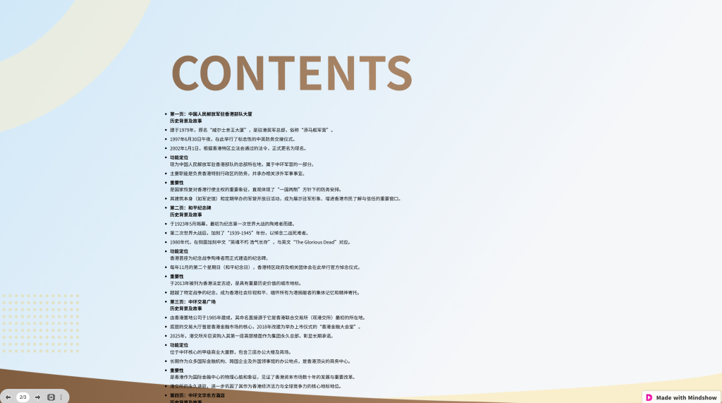 [AI]：Mindshow、Kimi、豆包生成PPT对比